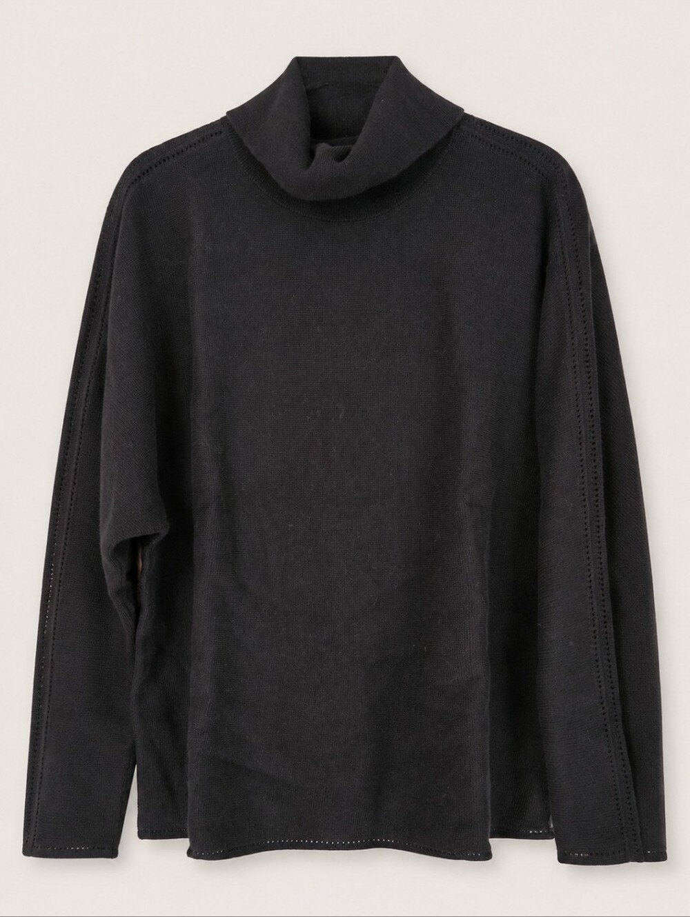 NWT Talbots Sweater Studio Turtleneck Pullover Black 3XP